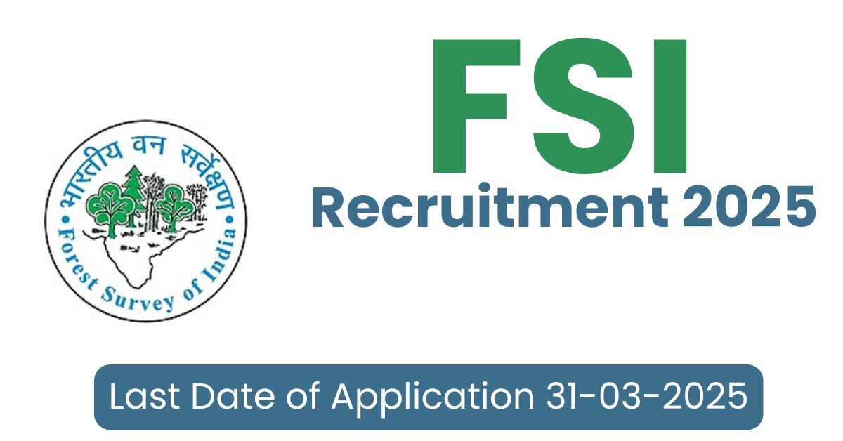 FSI Notification 2025 PDF